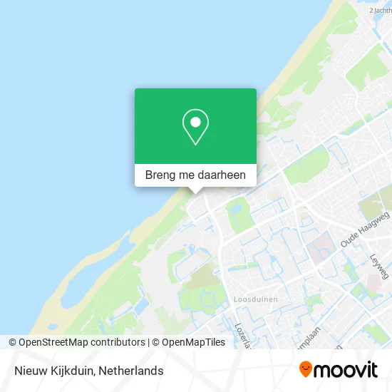 Nieuw Kijkduin kaart