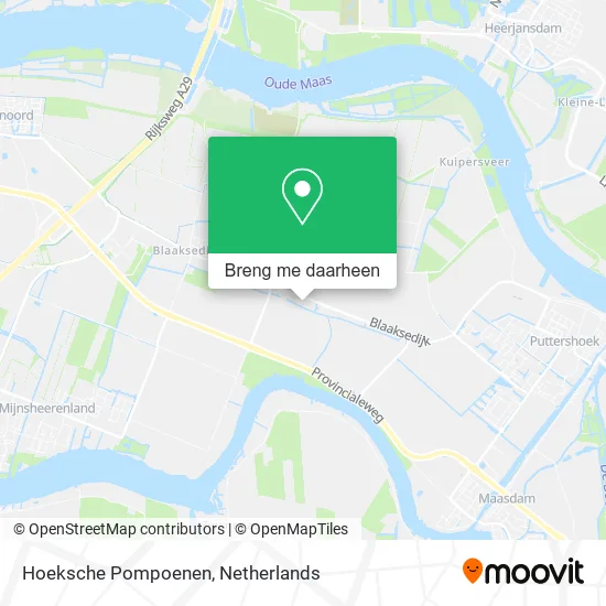 Hoeksche Pompoenen kaart