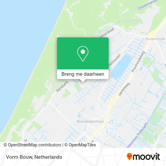 Vorm Bouw kaart