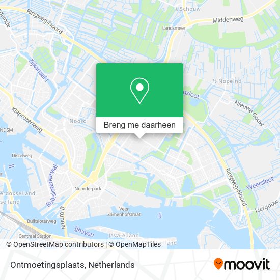 Ontmoetingsplaats kaart