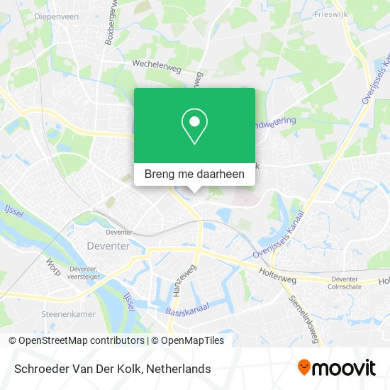 Schroeder Van Der Kolk kaart