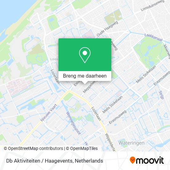 Db Aktiviteiten / Haagevents kaart