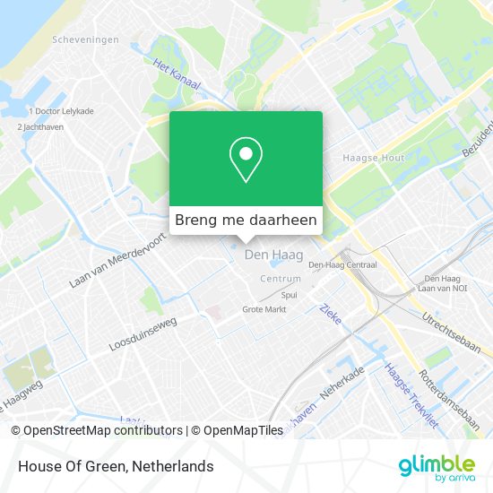 House Of Green kaart
