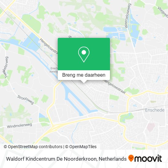 Waldorf Kindcentrum De Noorderkroon kaart