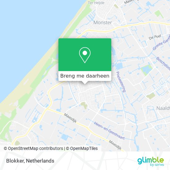 Blokker kaart