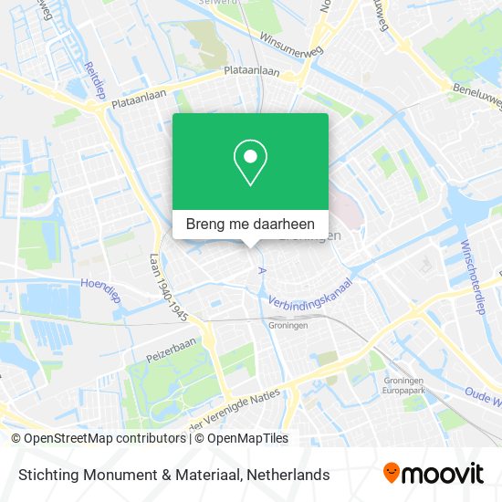 Stichting Monument & Materiaal kaart
