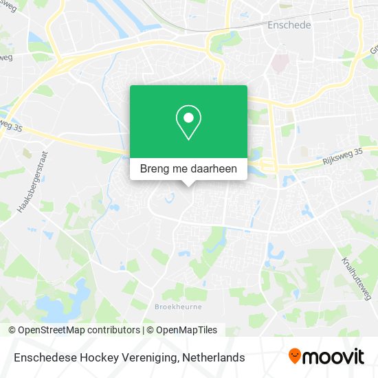 Enschedese Hockey Vereniging kaart