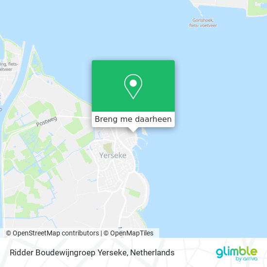 Ridder Boudewijngroep Yerseke kaart