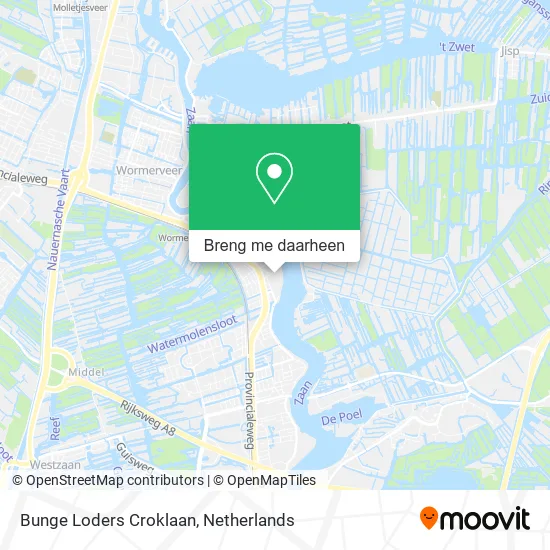 Bunge Loders Croklaan kaart