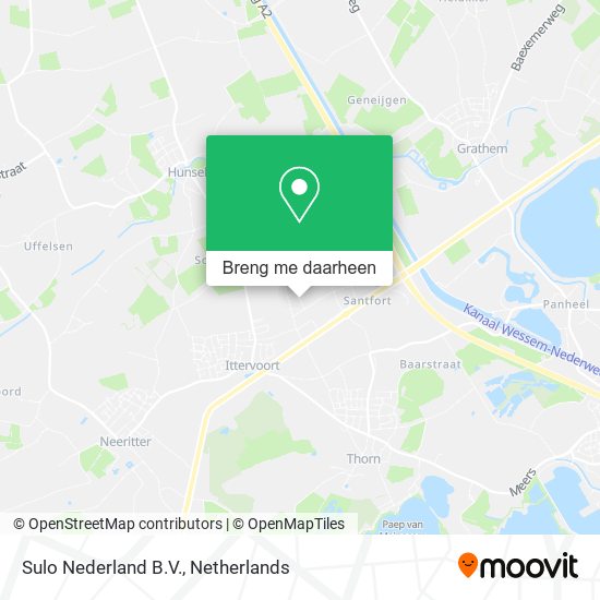 Sulo Nederland B.V. kaart