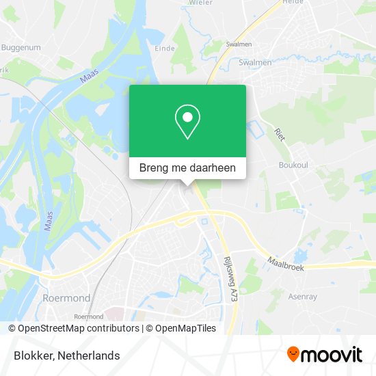 Blokker kaart