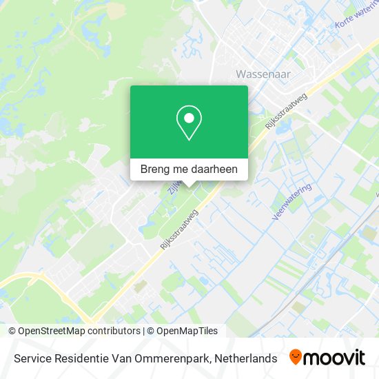 Service Residentie Van Ommerenpark kaart