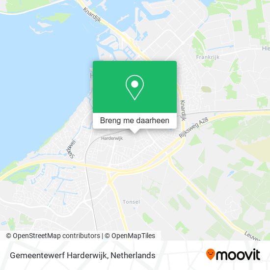 Gemeentewerf Harderwijk kaart