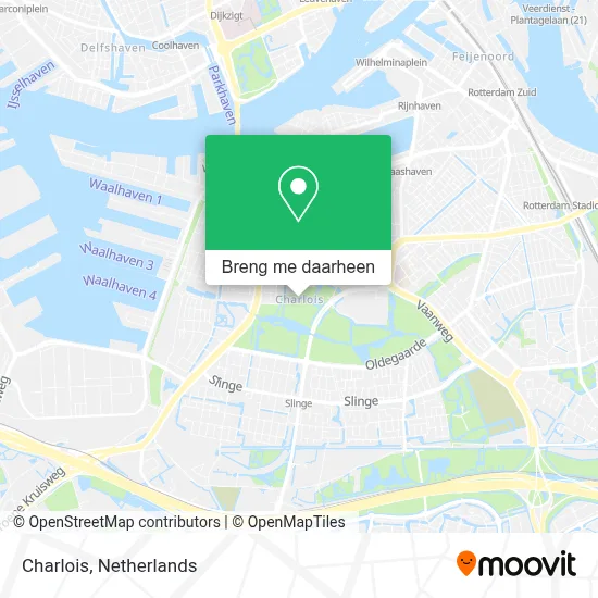 Charlois kaart
