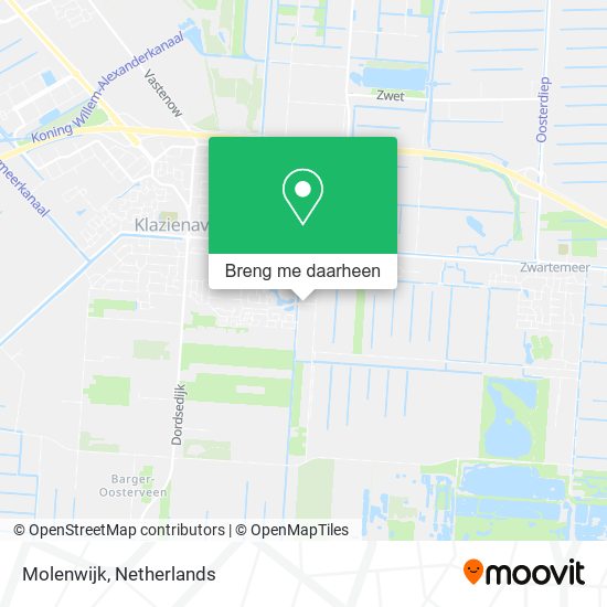 Molenwijk kaart