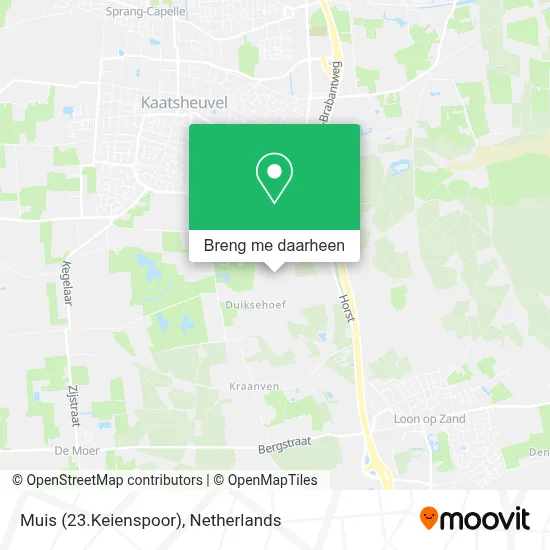Muis (23.Keienspoor) kaart