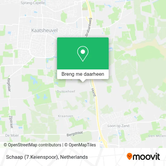 Schaap (7.Keienspoor) kaart