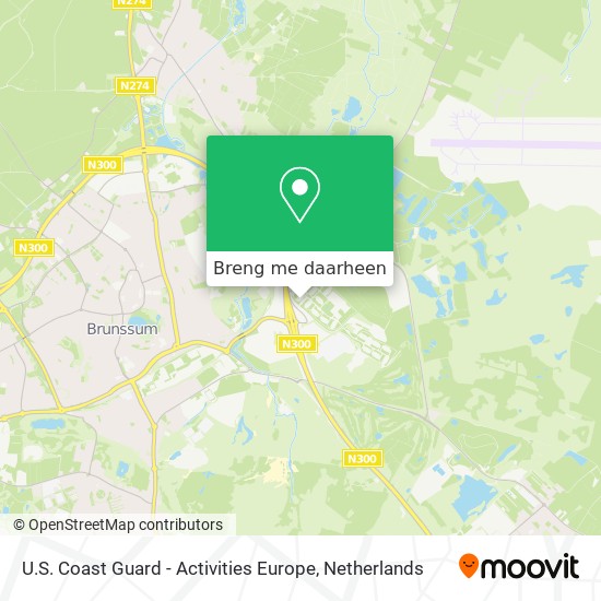 U.S. Coast Guard - Activities Europe kaart
