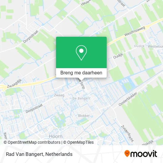 Rad Van Bangert kaart