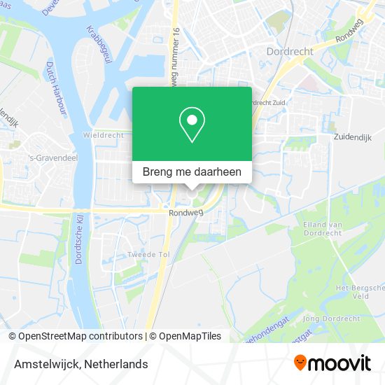 Amstelwijck kaart