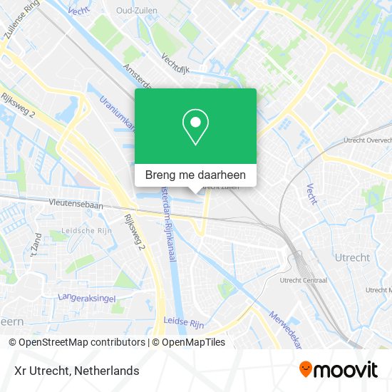 Xr Utrecht kaart