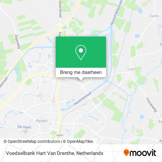 Voedselbank Hart Van Drenthe kaart