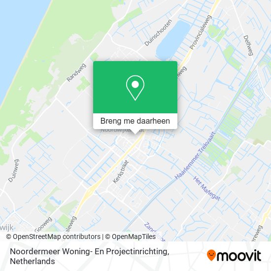 Noordermeer Woning- En Projectinrichting kaart