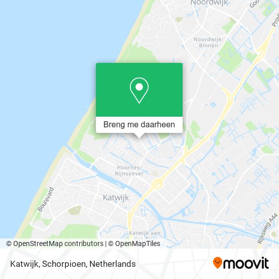 Katwijk, Schorpioen kaart