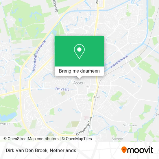 Dirk Van Den Broek kaart