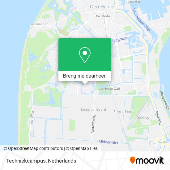 Techniekcampus kaart