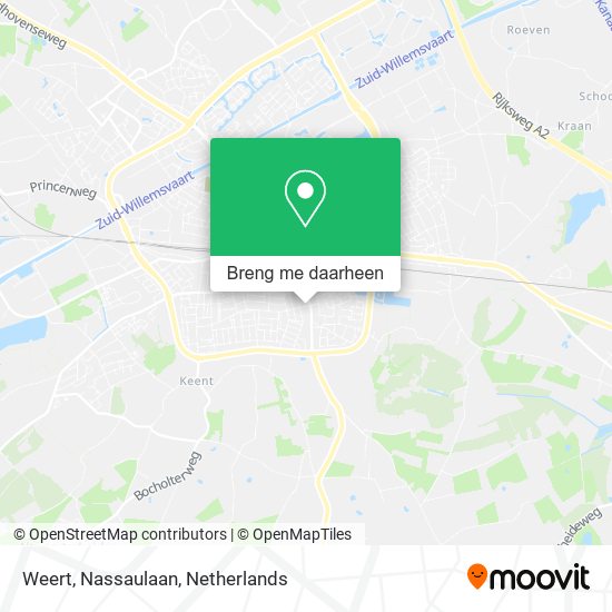 Weert, Nassaulaan kaart