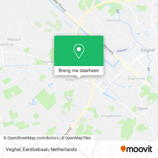 Veghel, Eerdsebaan kaart