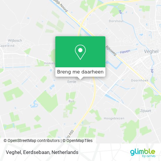 Veghel, Eerdsebaan kaart