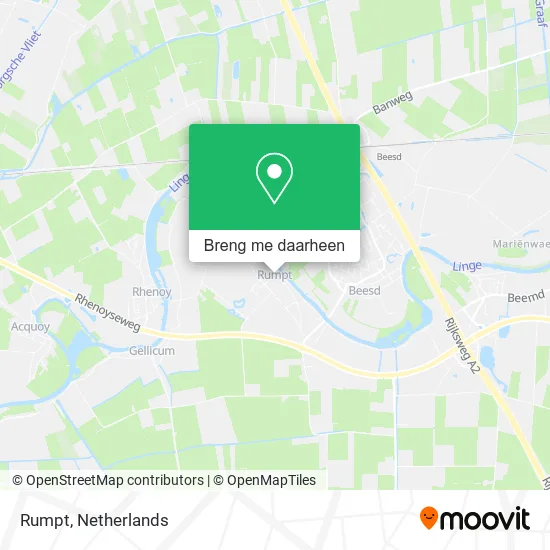 Rumpt kaart