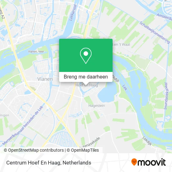 Centrum Hoef En Haag kaart