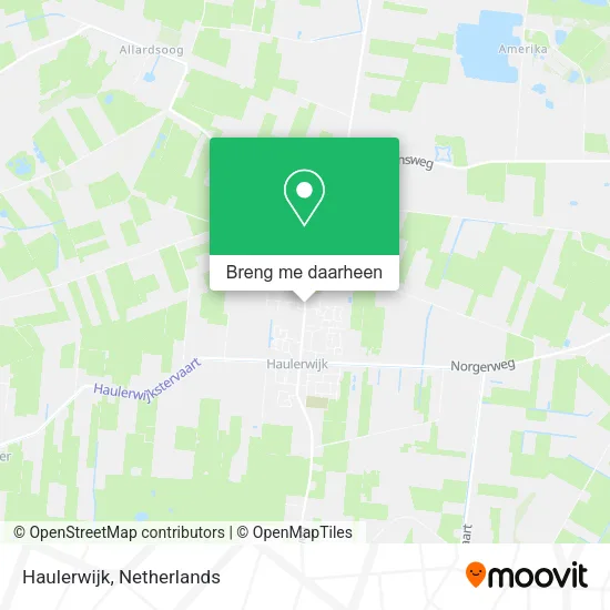 Haulerwijk kaart