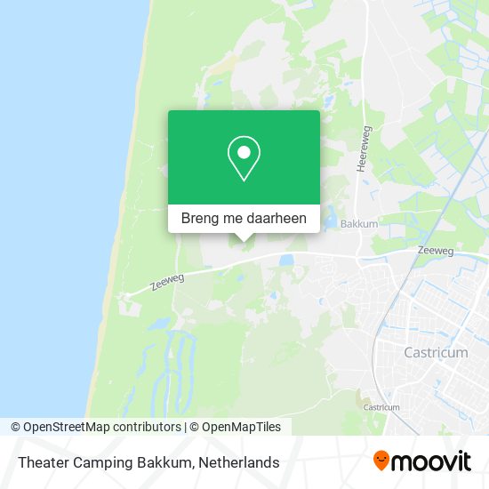 Theater Camping Bakkum kaart