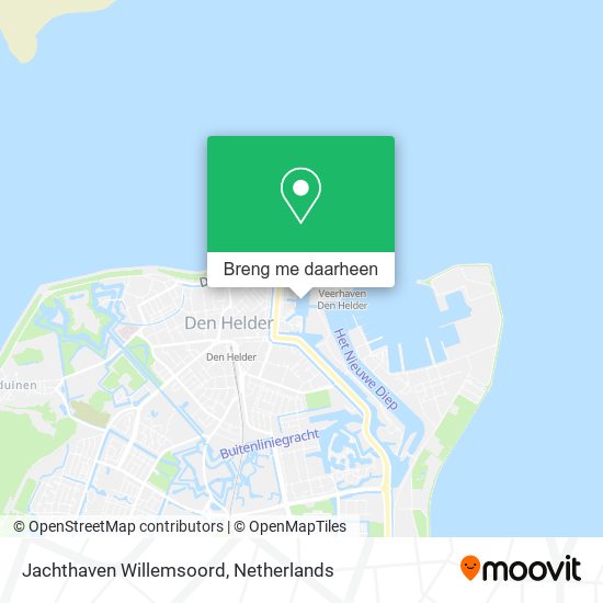 Jachthaven Willemsoord kaart