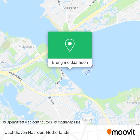 Jachthaven Naarden kaart