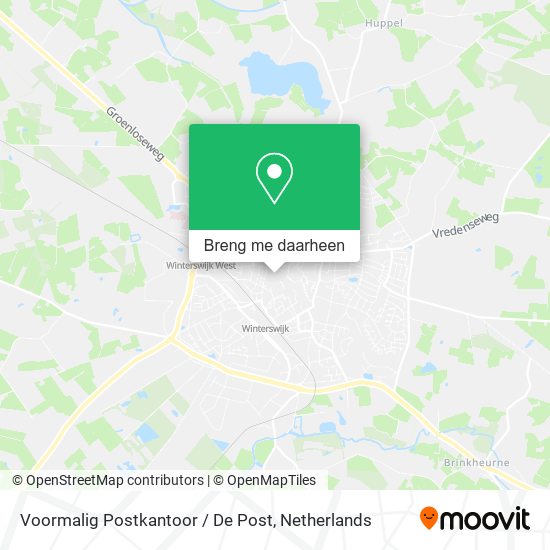 Voormalig Postkantoor / De Post kaart