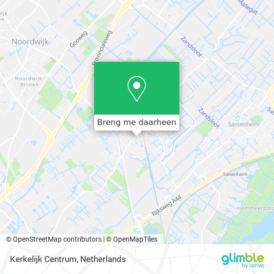 Kerkelijk Centrum kaart