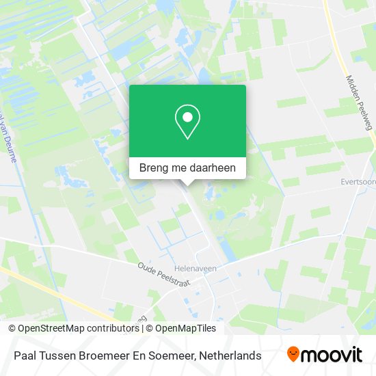 Paal Tussen Broemeer En Soemeer kaart