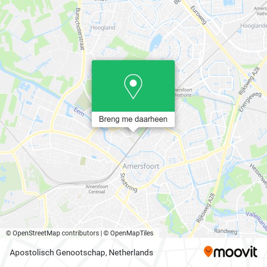 Apostolisch Genootschap kaart