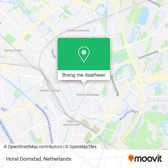 Hotel Domstad kaart