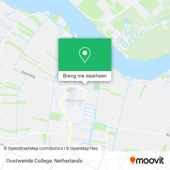 Oostwende College kaart
