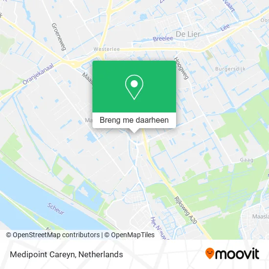 Medipoint Careyn kaart
