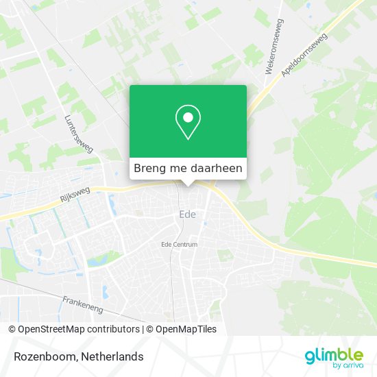 Rozenboom kaart