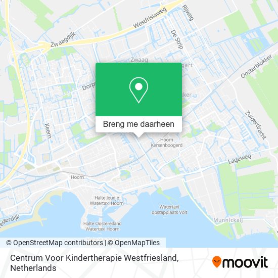 Centrum Voor Kindertherapie Westfriesland kaart