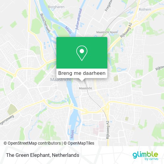 The Green Elephant kaart