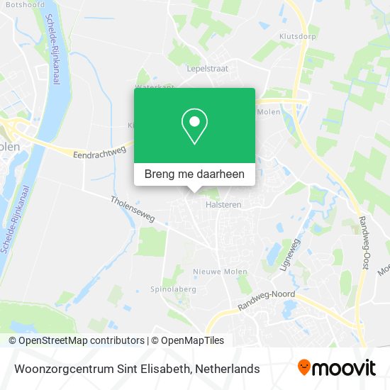 Woonzorgcentrum Sint Elisabeth kaart